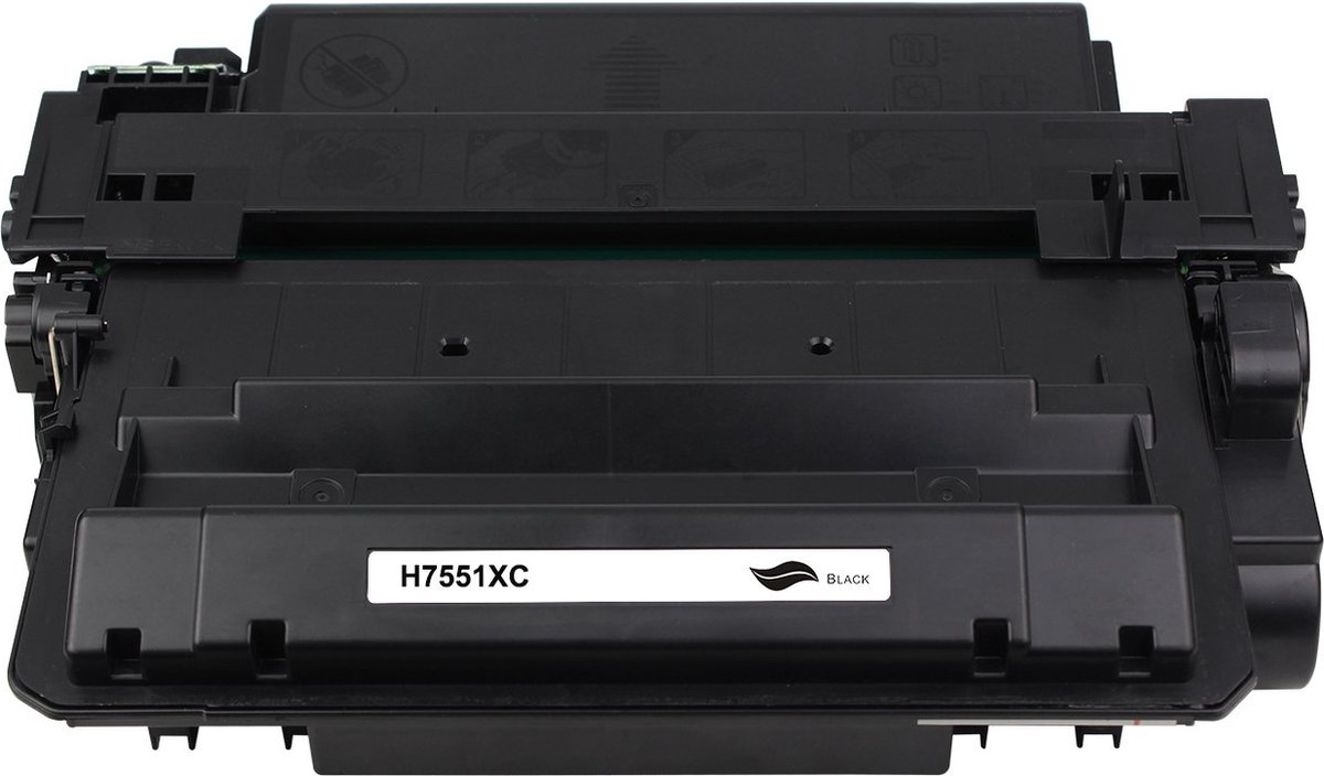 Image of HP Q7551X - Toner Zwart - 13000 pagina's - Huismerk Compatible - Geschikt voor HP Laserjet M3027MFP HP LaserJet M3027XFP HP LaserJet M3050MFP HP LaserJet M3050XS MFP HP Laserjet P3005 HP Laserjet P3005D HP Laserjet P3005DN HP Laserjet P3005N