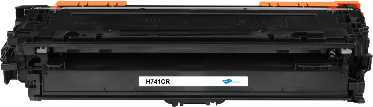 HP CE741A 307A Huismerk Toner Cyaan 7300pag - HP Color LaserJet Professional CP5225 CP5225dn CP5225n - CE741A compatible CE741A alternatief - HP inktcartridge