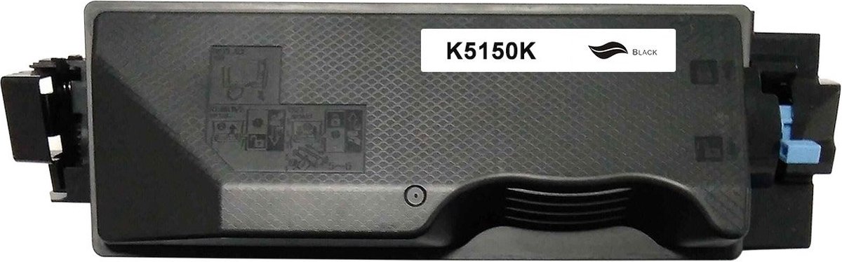 Kyocera TK-5150K - Toner Zwart - 12000 pagina's - Huismerk Compatible - Geschikt voor Kyocera Ecosys M6030cdn Kyocera Ecosys M6530cdn Kyocera Ecosys P6130cdn - K5150K alternatief - Kyocera toner