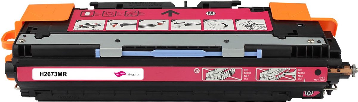 HP Q2673A - Toner Magenta - 4000 pagina's - Huismerk Compatible - Geschikt voor HP Color LaserJet 3500 HP Color LaserJet 3500N HP Color LaserJet 3550 HP Color LaserJet 3550N - Q2673A H2673MR alternatief - HP inktcartridge