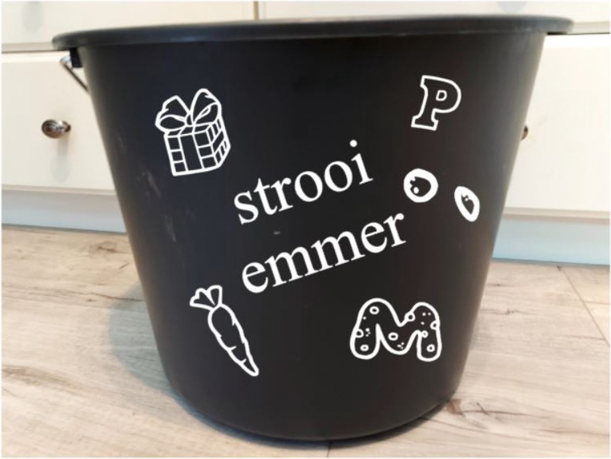 Goedkoopste Bedrukte emmer, Strooi Emmer