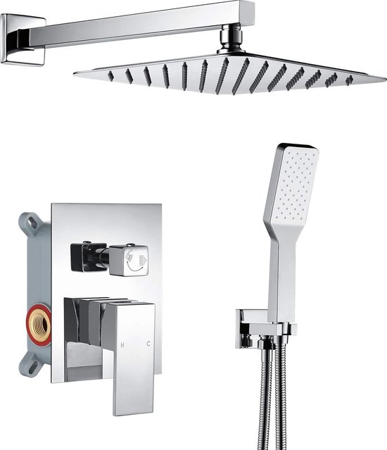 Inbouw Regendouche Set Regen Mengkraan Douchekraan Combo Set