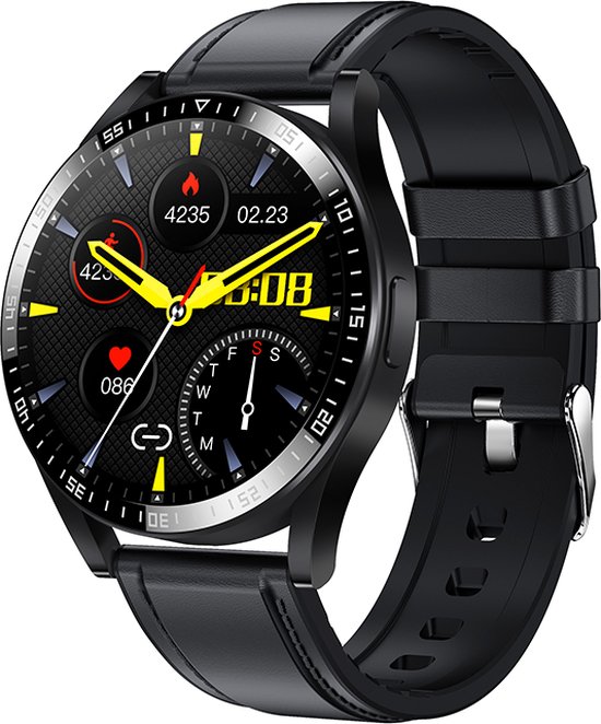Foto: Qlokkie kiddo go plus gps horloge kind gps tracker kind videobellen veiligheidsgebied instellen sos alarmfuncties smartwatch kinderen inclusief simkaart en mobiele app zwart