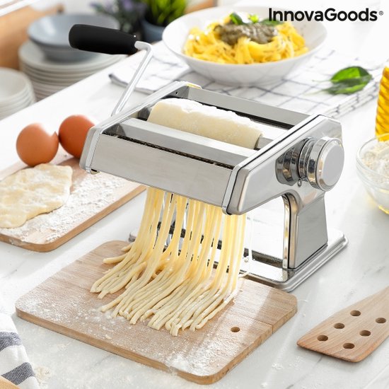Innovagoods - Pastamachine - Zelf Pasta Maken - Keukengerei - Aluminium van InnovaGoods — afbeelding 3