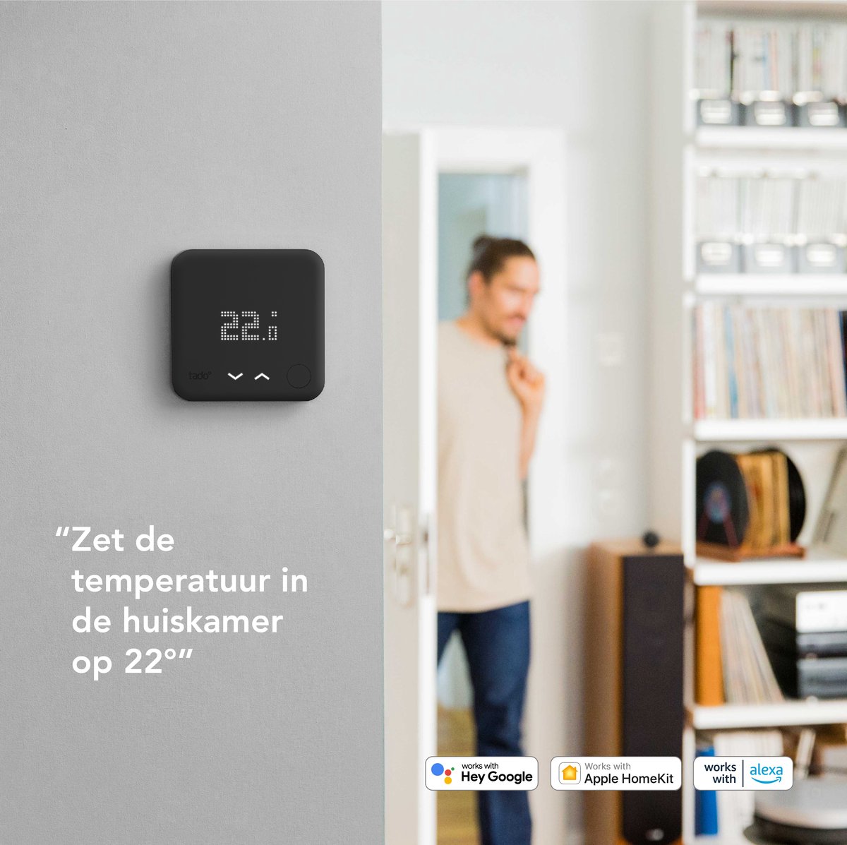 tado° bedrade Slimme Thermostaat V3+ - Smart Thermostaat - Uitbreiding - Wit thumbnail 6