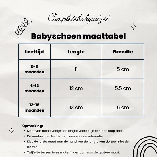 Babyschoentjes  – Eerste loopschoentjes -  PU Leer completebabyuizet - schoentjes voor Meisjes en Jongens  - 6-12 Maanden (12cm) – Blauw - Completebabyuitzet
