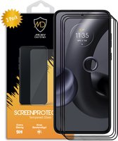 3-Pack Motorola Edge 30 Neo Screenprotectors - MobyDefend Screensaver Met Zwarte Randen - Gehard Glas - Glasplaatjes Geschikt Voor Motorola Edge 30 Neo