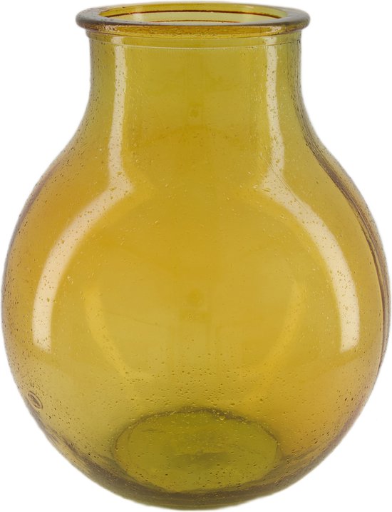 DKNC - Vaas Bonn - Gerecycled glas - 27x42cm - Bruin