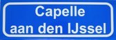 Koelkast magneet plaatsnaambord Capelle aan den Ijssel.