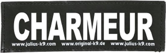 Foto: Julius k9 label charmeur 30mm x 110mm 