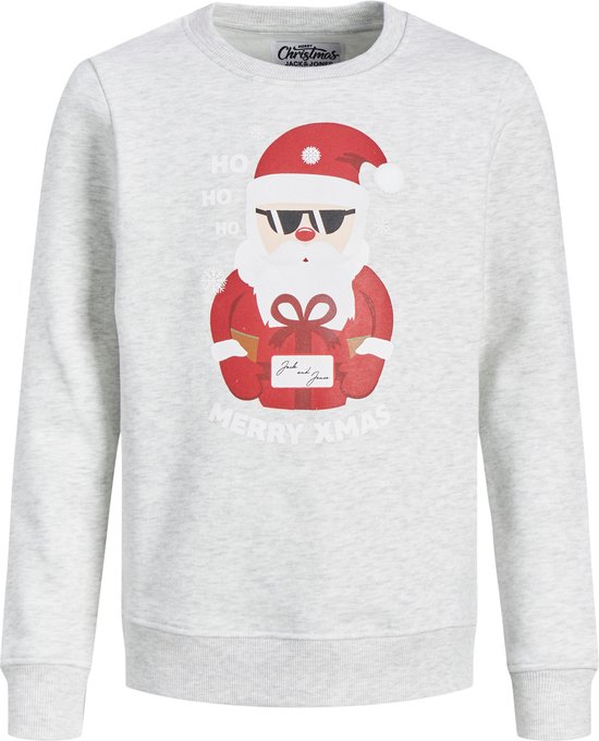 JACK&JONES JUNIOR JORTOON SWEAT CREW NECK XMAS JNR Jongens Trui - Maat 164