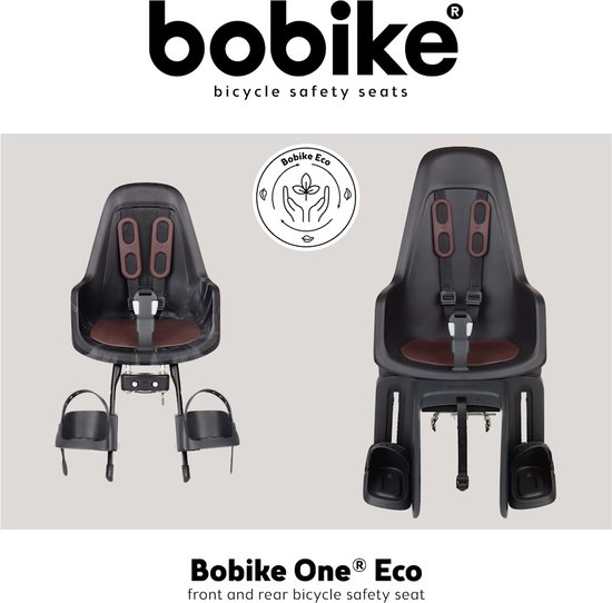 Bobike One Mini Siège avant sur vélo pour enfant de 9 mois à 3 ans
