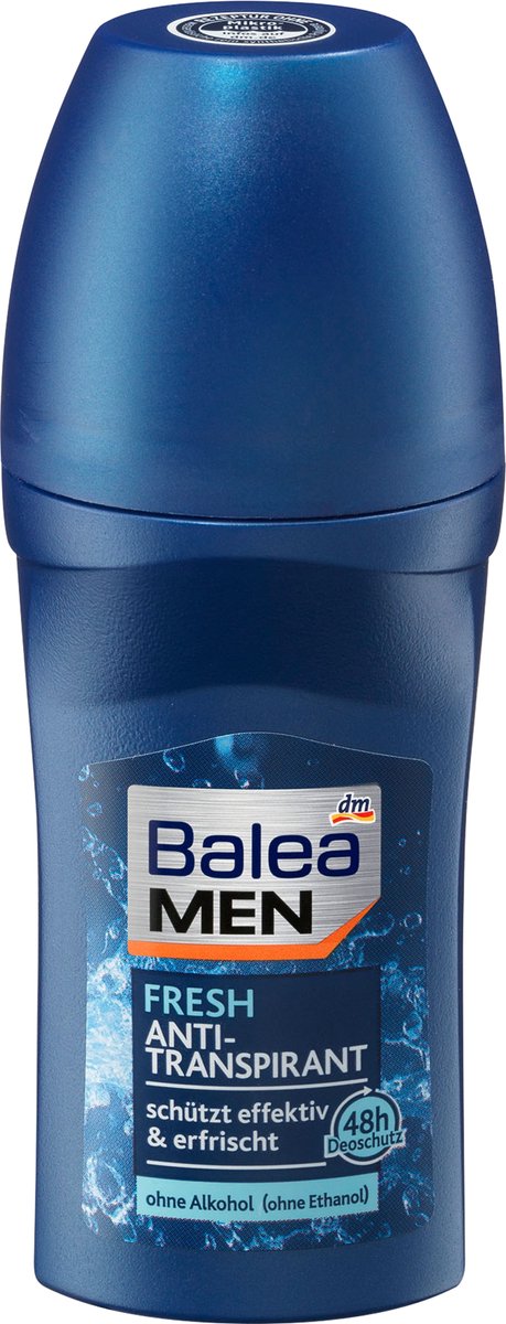 Goedkoopste Balea MEN Deo Roll on Antitranspirant fresh, 50 ml