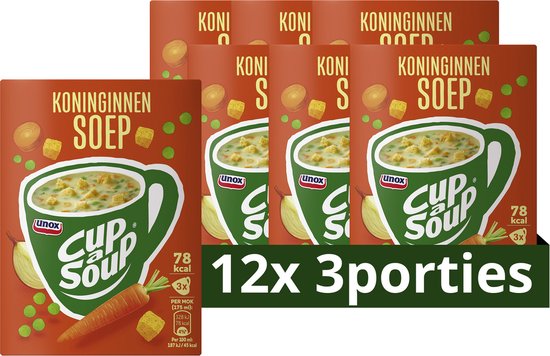 Unox Cup-a-Soup Koninginnen 36 porties voordeelverpakking