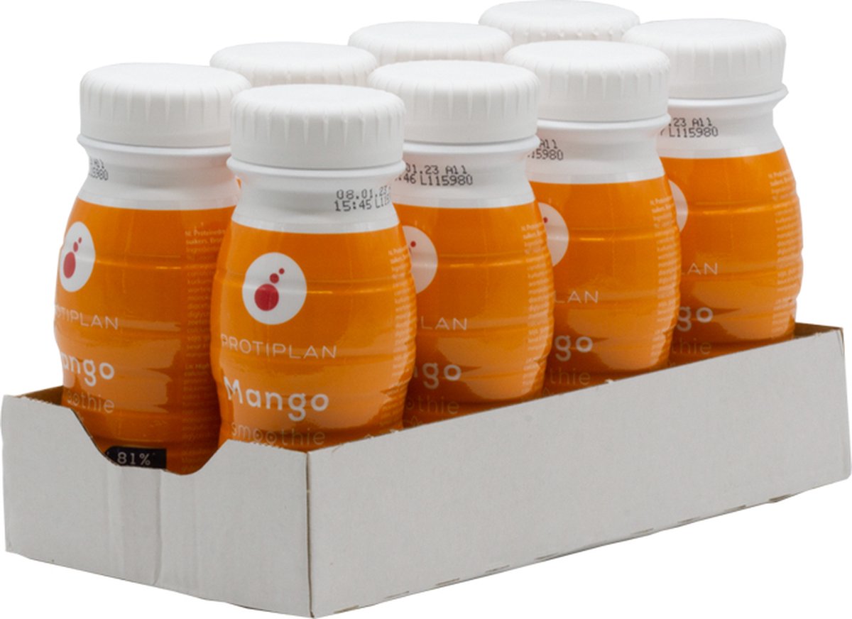 Tray Proteïne Smoothie Mango | 8 x 200 ml | Snel afvallen zonder poespas!