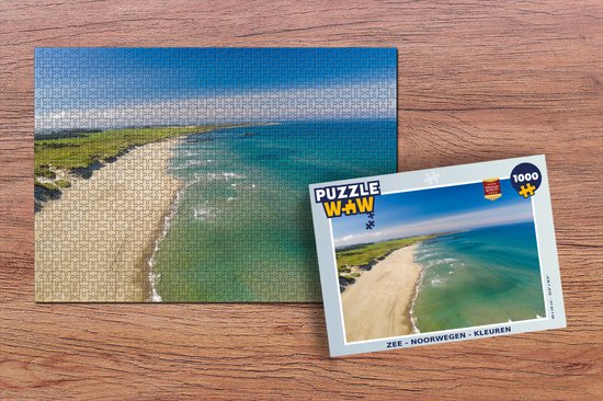 Puzzle Mer - Norvège - Couleurs - Puzzle - Puzzle 1000 pièces adultes