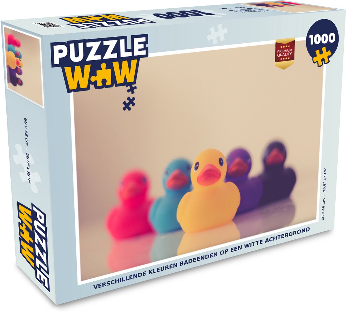 Puzzel Badeenden - Kleuren - Legpuzzel - Puzzel 1000 stukjes volwassenen