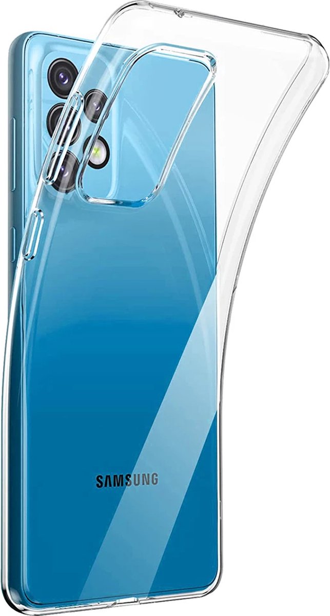 Transparant Hoesje Geschikt Voor Samsung Galaxy A23 - Back Cover Telefoonhoesje