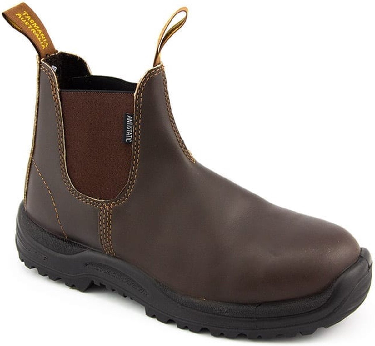 Blundstone Stiefel Boot 122 Chestnut Brown Leather Safety Series