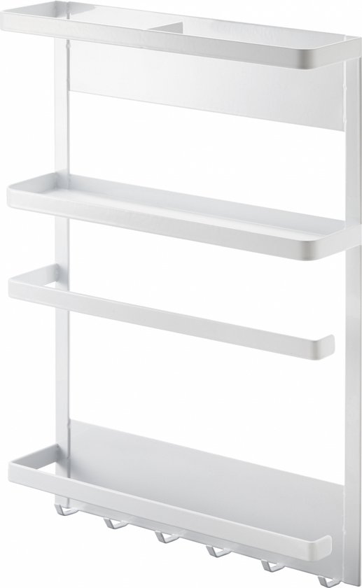 Kruidenrek wandmontage voor de keuken - 4 stuks metaal, eenvoudig te