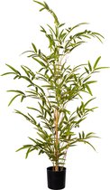 Kopu® Plante artificielle Bamboe 90 cm - en pot noir - Fausse plante