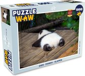 Puzzel Dier - Panda - Slapen - Legpuzzel - Puzzel 1000 stukjes volwassenen