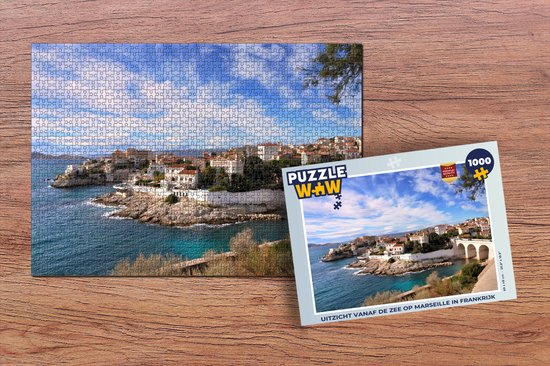 Puzzle Nuit - Marseille - France - Puzzle - Puzzle 1000 pièces