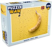 Puzzel Banaan - Fruit - Geel - Legpuzzel - Puzzel 1000 stukjes volwassenen