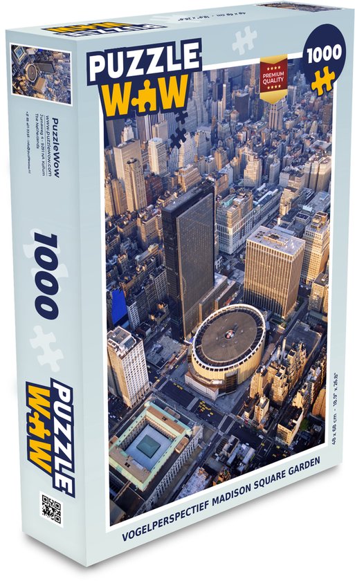 Puzzel New York - Amerika - Centrum - Legpuzzel - Puzzel 1000 stukjes  volwassenen | bol.com