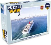 Puzzel Luchtfoto van een cruiseschip - Legpuzzel - Puzzel 1000 stukjes volwassenen