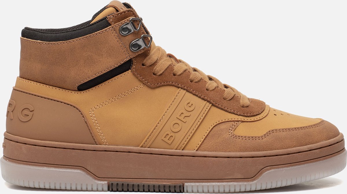 Bjorn Borg T2300 sneakers bruin Imitatieleer - Heren - Maat 43 | bol.com