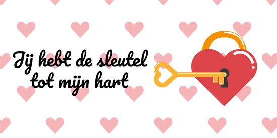 Mok “Jij hebt de sleutel tot mijn hart” |Fotofabriek Valentijn