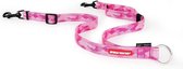 EzyDog Soft Touch Coupler Hondenriem - Looplijn hond - 35-60cm - Roze Camouflage