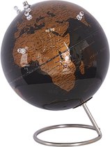 Beliani CARTIER - Globe - Zwart - Matière synthétique