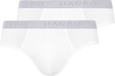 Hanro Cotton Essentials Midi slip - 2 Pack Blanc - 073075-0101 - XXL