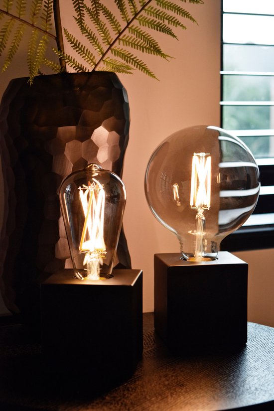 Calex Smart LED Lamp - Wifi Filament Verlichting - Globe 12,5cm - E27 - Slimme Bulb - Dimbaar - 7W