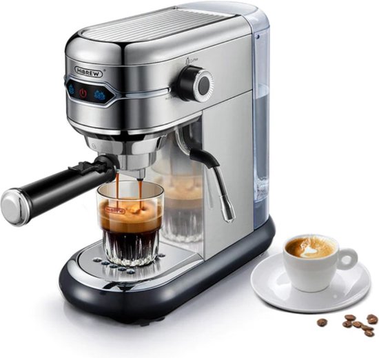 lichtgewicht diep Draaien HiBrew® Koffie machine - Koffiemachine - Koffiezetapparaat - Koffiebonen -  Barista- | bol.com