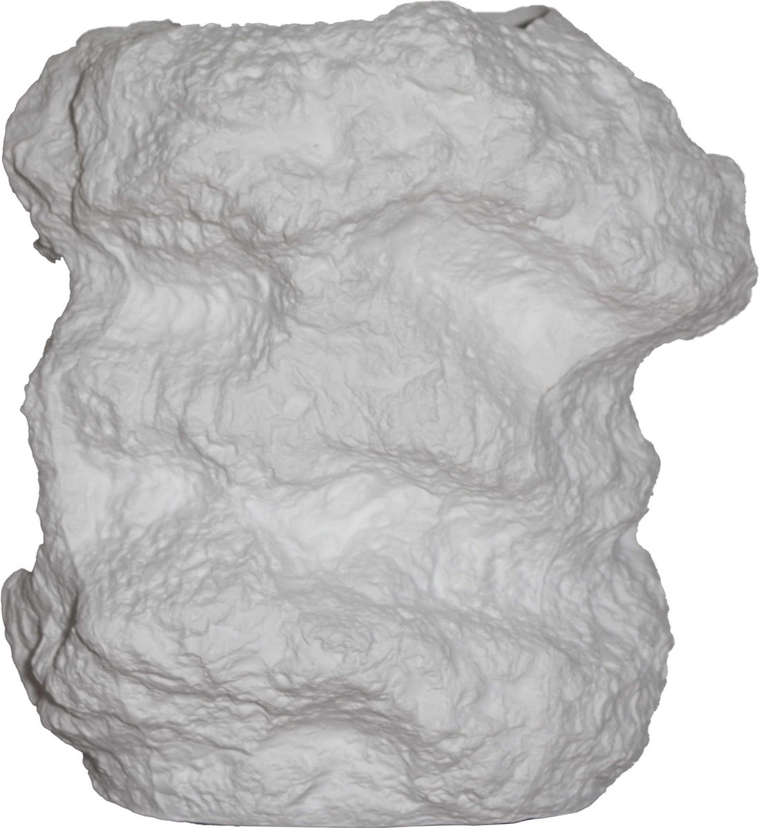 Keramische vaas ; gelijkt op rots of steen, trendy natuurlijk design. CHU32WH