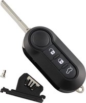 Autosleutel 3 knoppen klapsleutel geschikt voor Fiat sleutel / Fiat 500 / Fiat Punto / Lancia Ypsilon / Peugeot Boxer / Citroen Jumper / Iveco Daily / Fiat sleutel SIP22CRS8