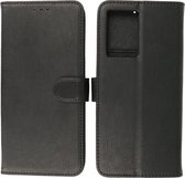 Oppo A77 5G & Oppo A57 5G Hoesje Book Case Portemonnee Telefoonhoesje - Zwart