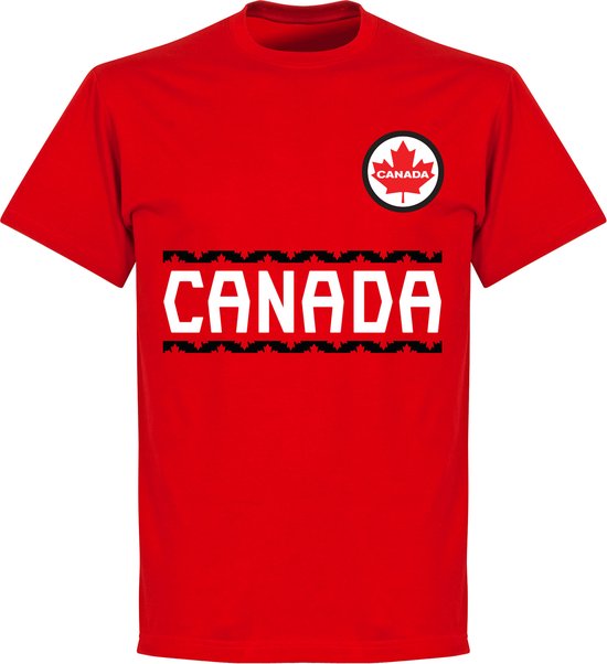 T-shirt de l'équipe du Canada - Rouge - L
