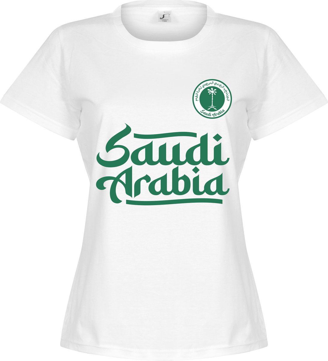 Saudi-Arabië Team T-Shirt - Wit - Dames - M