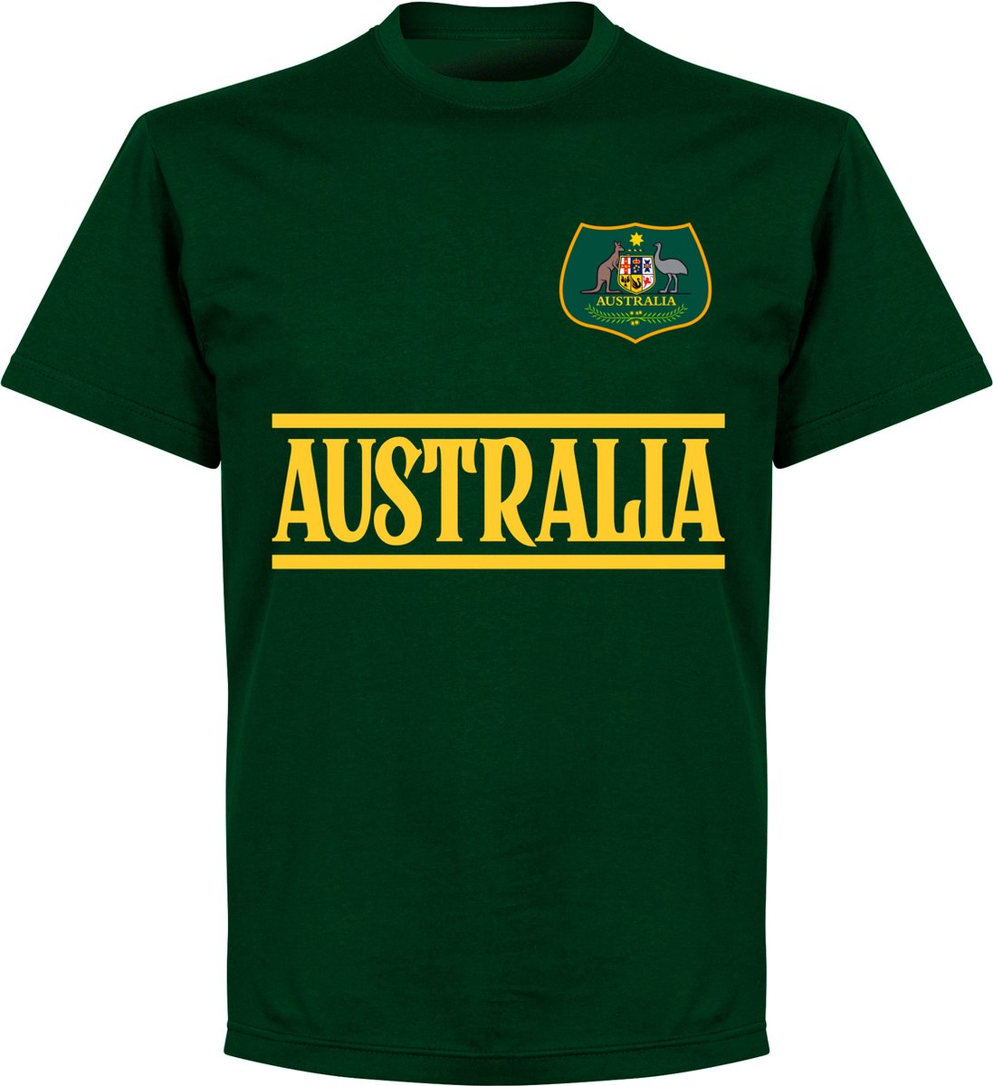 1097x1200.jpg Australië Team T-shirt - Donkergroen - L - Afbeelding 1