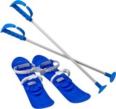 Bigfoot ski’s kind 42 cm - Snowblades voor kinderen - Kinderski’s Blauw