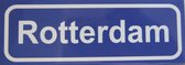 Koelkast magneet plaatsnaambord Rotterdam.