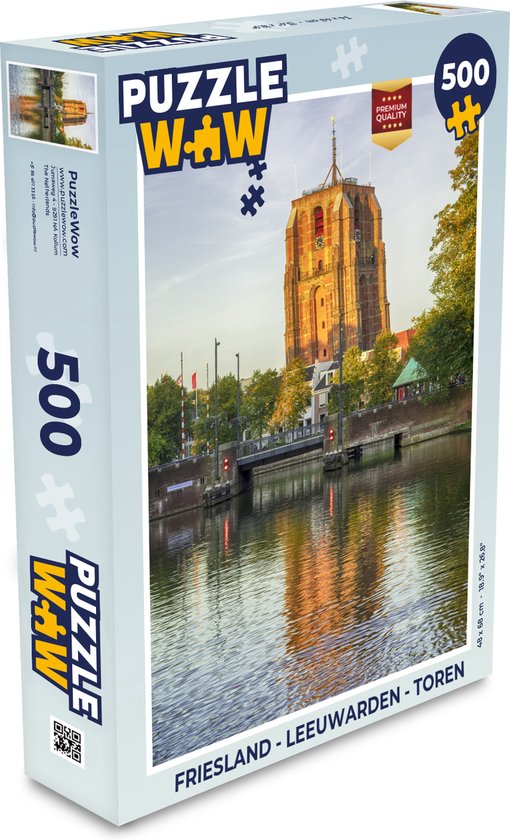 Puzzel Friesland - Leeuwarden - Toren - Legpuzzel - Puzzel 500 stukjes |  bol.com