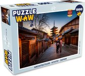 Puzzel Architectuur - Kyoto - Japan - Legpuzzel - Puzzel 1000 stukjes volwassenen