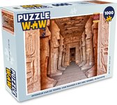 Puzzel Interieur van de Tempel van Ramses II bij Abu Simbel in Egypte - Legpuzzel - Puzzel 1000 stukjes volwassenen