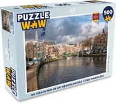 Puzzel Gracht - Water - Haarlem - Legpuzzel - Puzzel 500 stukjes
