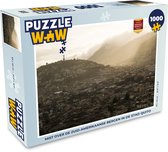 Puzzel Mist over de Zuid-Amerikaanse bergen in de stad Quito - Legpuzzel - Puzzel 1000 stukjes volwassenen